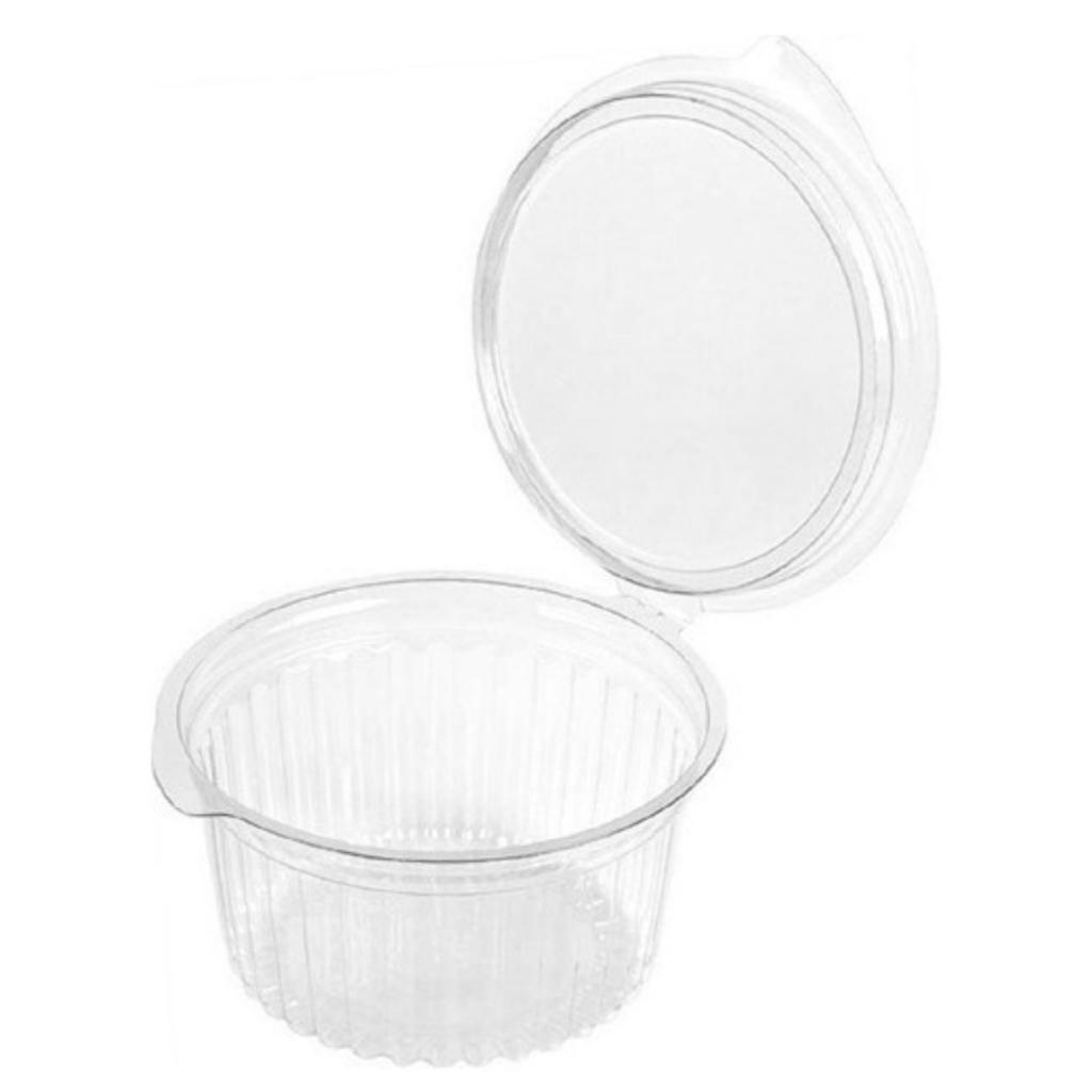 50un. Pote Redondo 350ml C/ Tampa Articulada G750