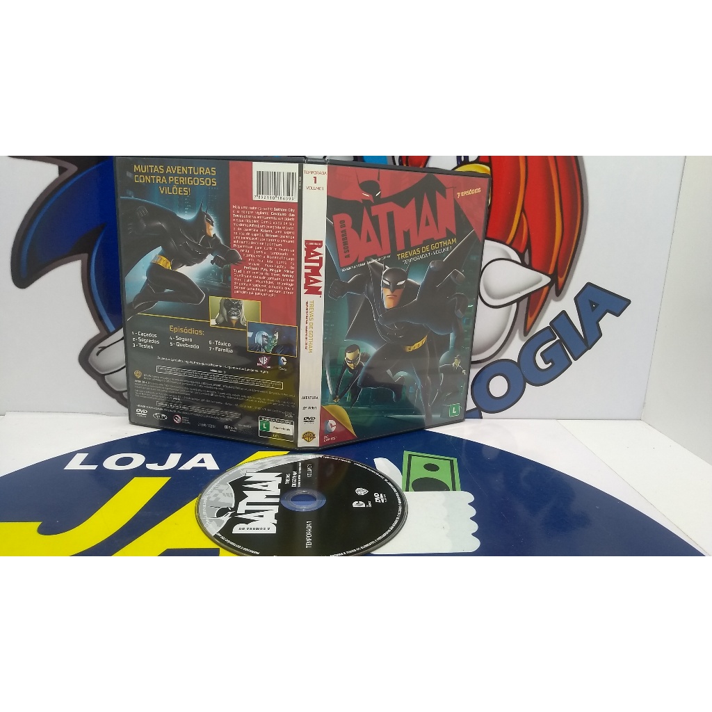 Dvd A Sombra Do Batman Trevas De Gotham Temporada 1
