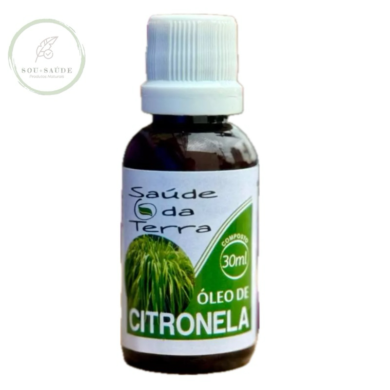 Óleo essencial Citronela - 30ml (repelente natural)