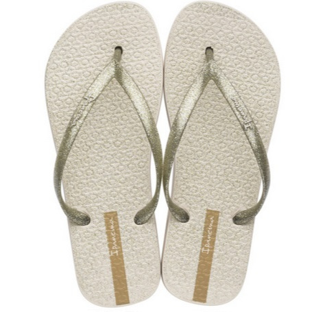 Chinelo Sandalia Feminino Ipanema Glitter Preta Rosa bege - Tamanho 33 ao 40