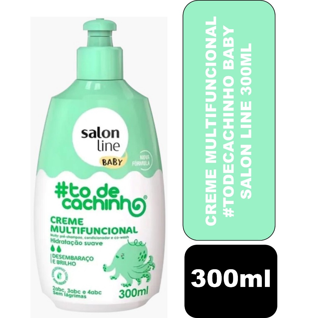 Creme Multifuncional #Todecachinho Baby Salon Line 300ml