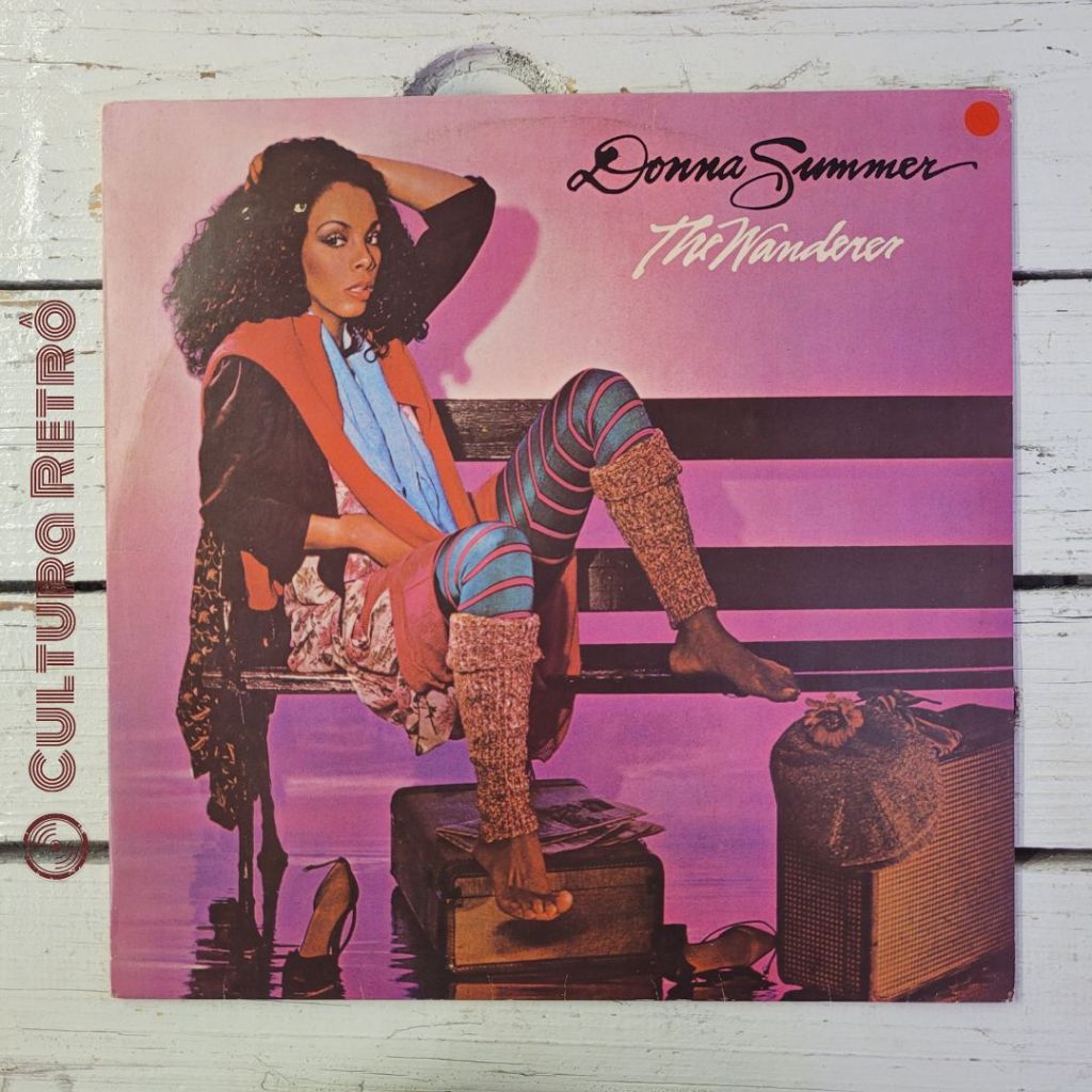 LP WANDERER DONNA SUMMER 1980 ( MT NOVO/ ENCARTE) LOOKING UP