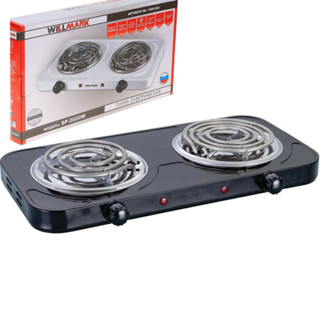 Fogão Cooktop Elétrica Fogareiro 2000w 2 Bocas 127v Portátil Camping
