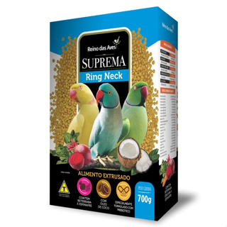 Suprema Ring Neck Reino das Aves 700g Agapornis Calopsita em Oferta na Shopee