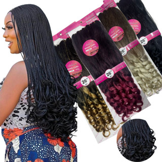 Jumbo Para Trança Box Braids Boho French Curl 400 Gramas Ond
