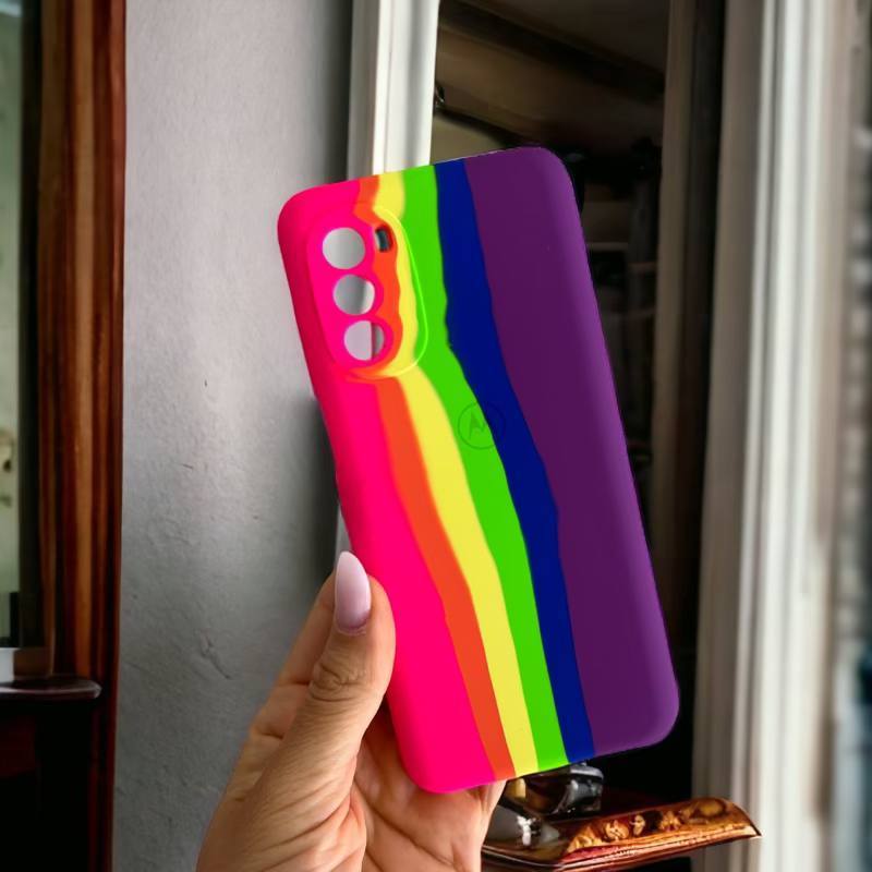 Capa Capinha Arco iris silicone Câmera Aveludada Fechada para  A21S A30S A50 A50S A13 4G A23 A33 A53 A73 A03S A03 CORE A03 A20S A13 A20 A30 A22 4G M32 A32 4G J8 J4 A31 J5 A20 A30 J5 PRIME J7 PRIME J7 J7 NE0 J7 METAL 2016 J4 PLUS J4 CORE A10S A11 M11 A10