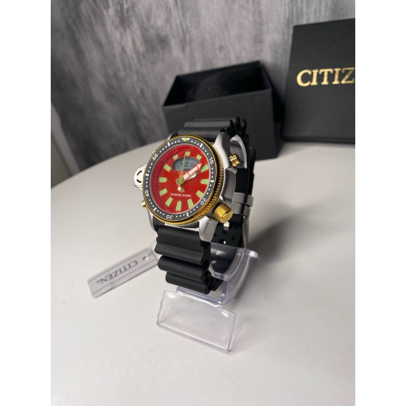 Relógio citizen aqualand Pj2000 42mm - a prova d’água