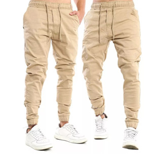 Kit/2 Calças Jogger Masculina Punho Elastico