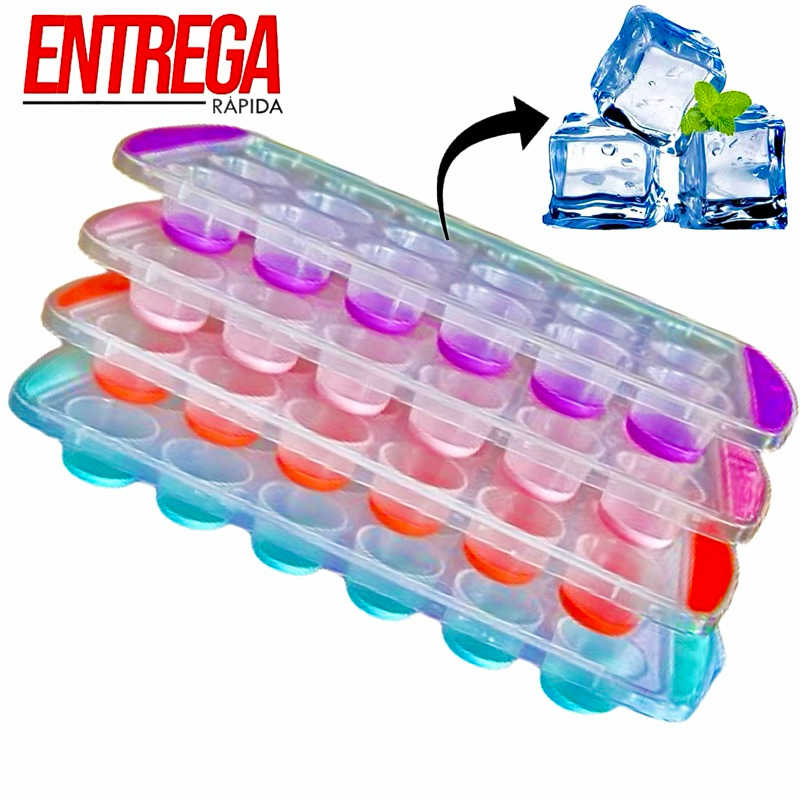 Kit 3 Forminhas Forma De Gelo De Silicone Sem TampaForma de Gelo Silicone Forminhas Formas de Gelo Forminhas Silicone Forminha Gelo Forminha de Silicone de Gelo Cozinha Artigos Para Cozinha Artigos de Cozinha Itens Cozinha Achadinhos da Shopee Casa