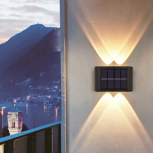 Luminária Solar 100 Led Com Sensor Jardim Prova D'água Promoção