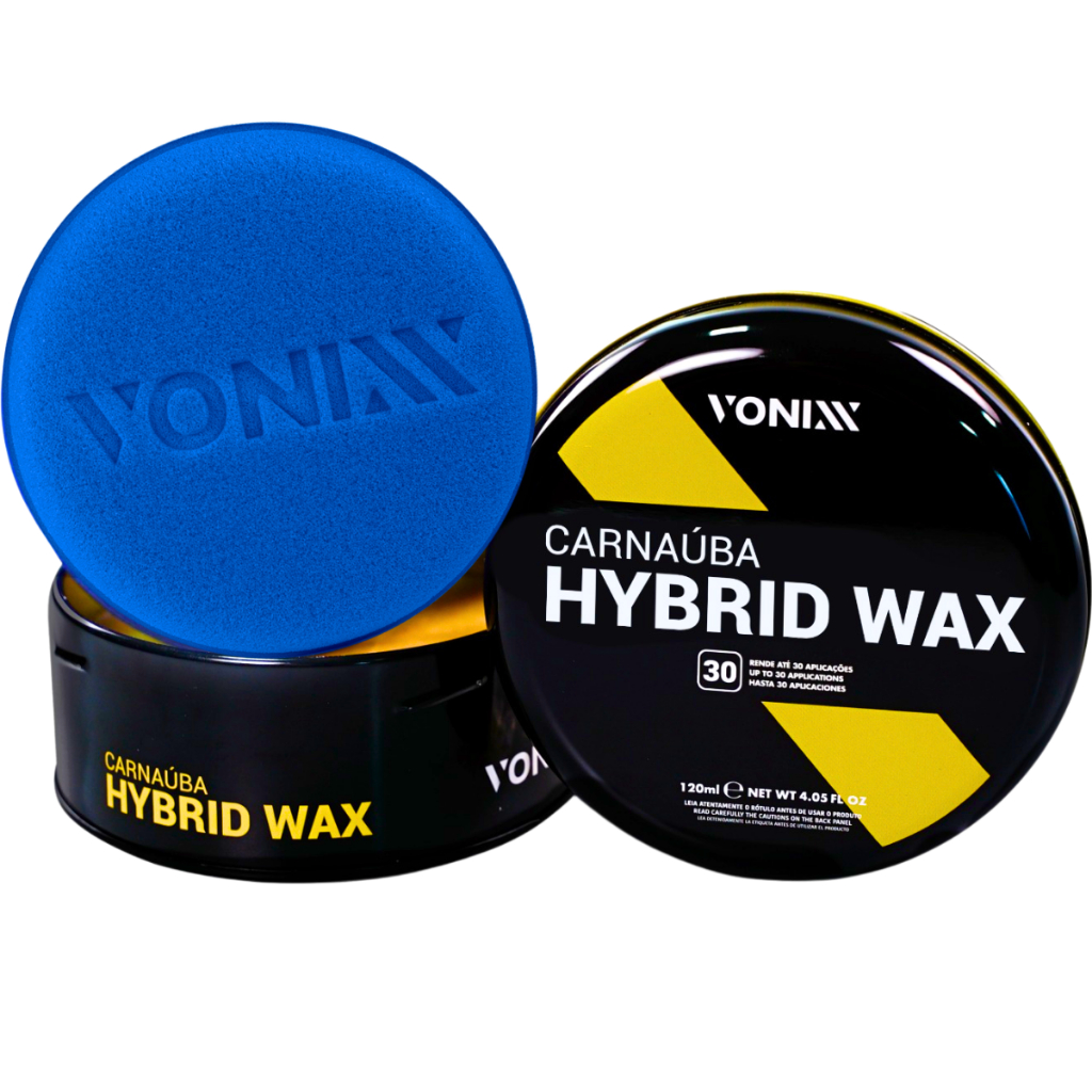 Cera de Carnauba Automotiva Protetora Hybrid Wax 120ml Vonixx em Oferta na Shopee