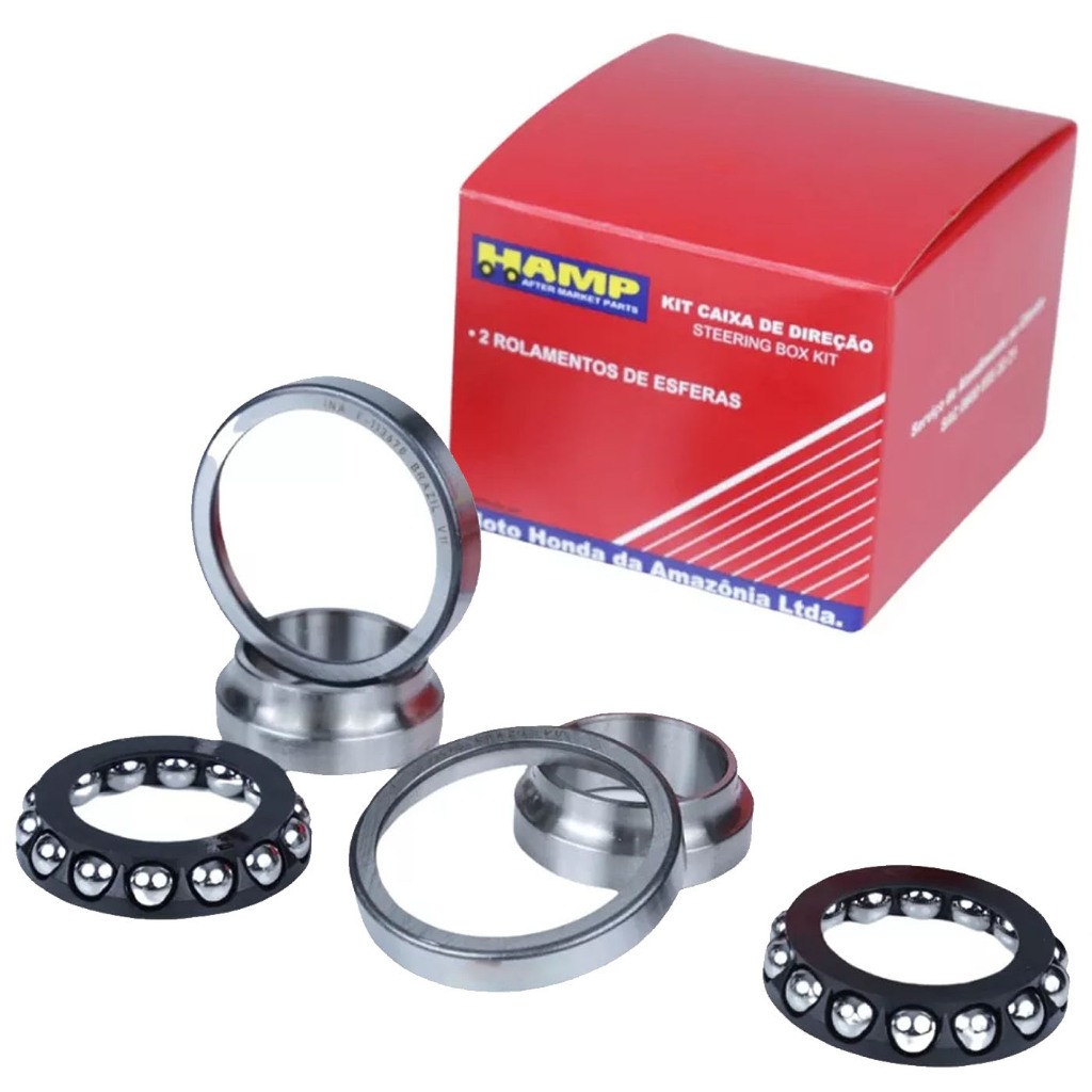Caixa Direção Nxr Bros125 150 160 Xlr Xr200 Nx4 Falcon Xr250 Tornado Xre300 Xlx250 Nx350 Xre190 Crf230 Orignal Honda