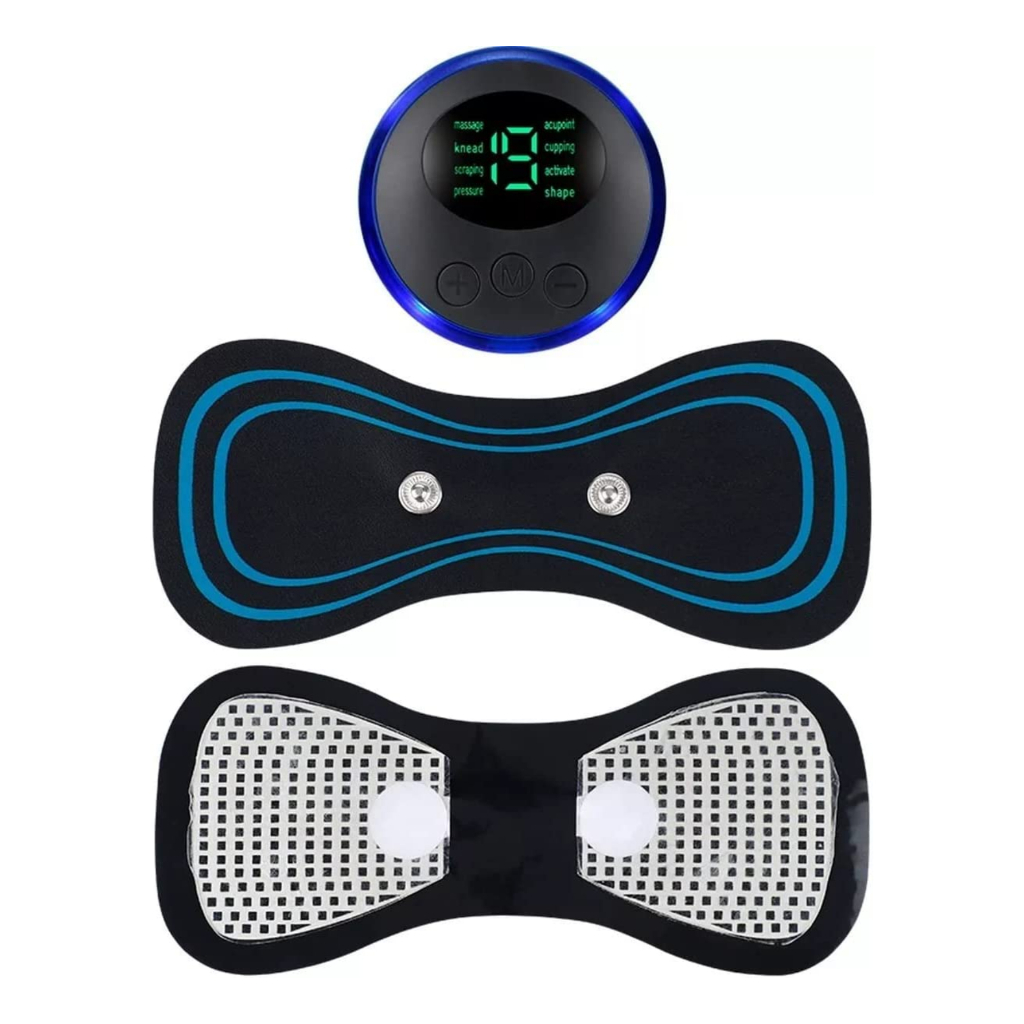Massageador Portátil e Recarregável para Aliviar Dor de Pescoço Cervical Ombros Pés e Pernas