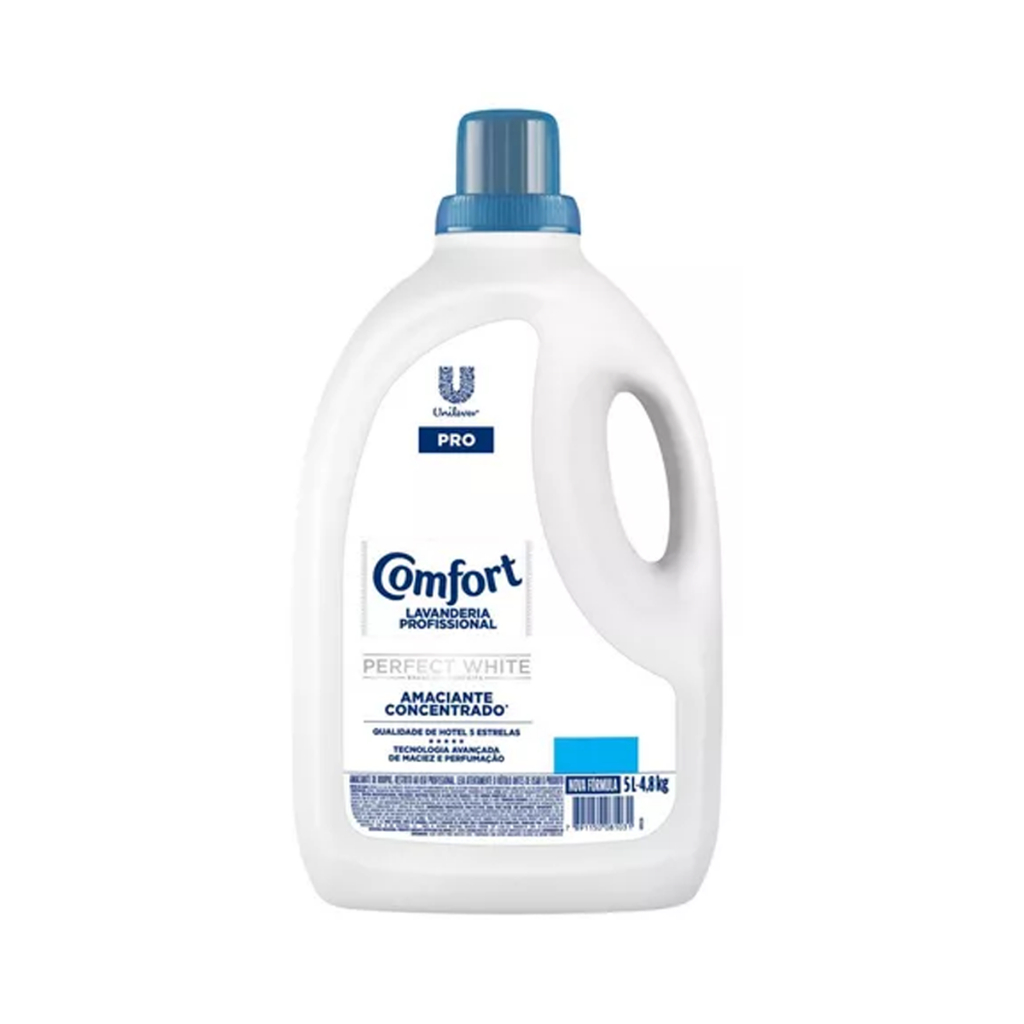 Amaciante Concentrado Perfect White Profissional 5L Comfort