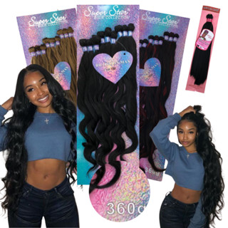 Cabelo Orgânico Super Star Brazilian Plus Max 80cm 360gr