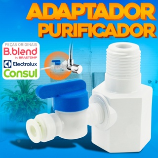 Registro Adaptador Torneira Consul Brastemp W10727681 Valvula Conector Purificador Original em Oferta na Shopee