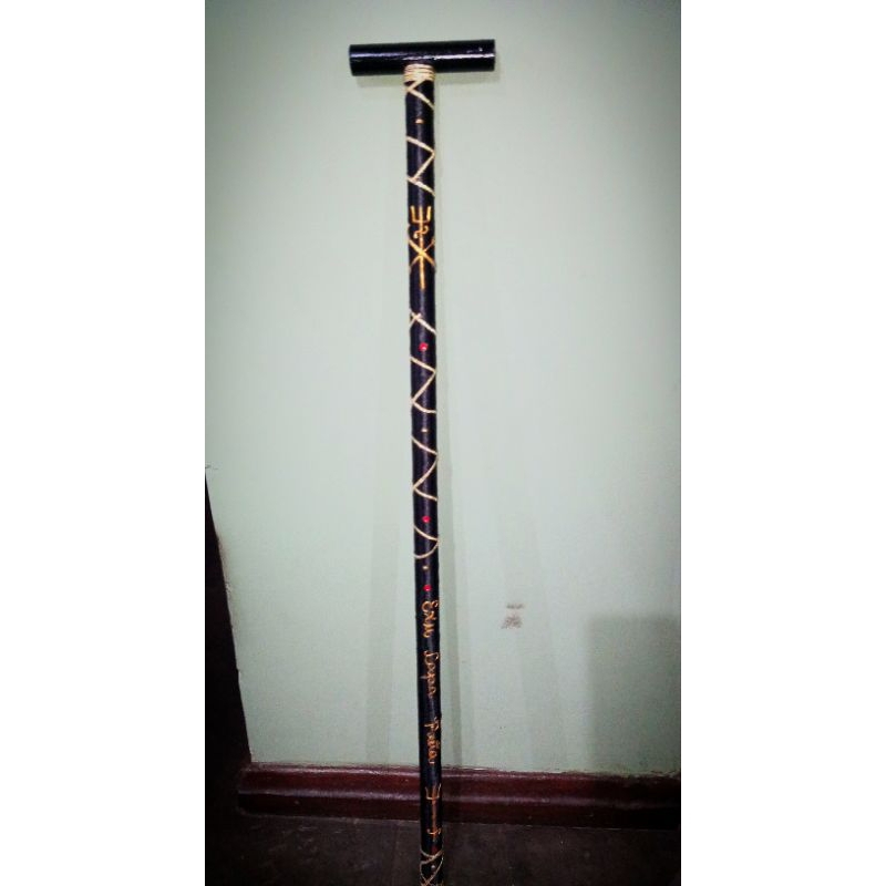 Bengala personalizada Exu capa preta ponto riscado+ nome