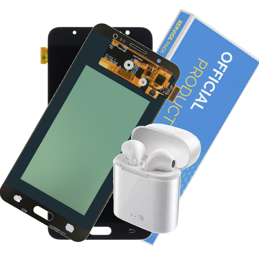 Tela Display Amoled Frontal Completa Compatível Galaxy J7 J700 + Fone + Garantia de 1 Ano!