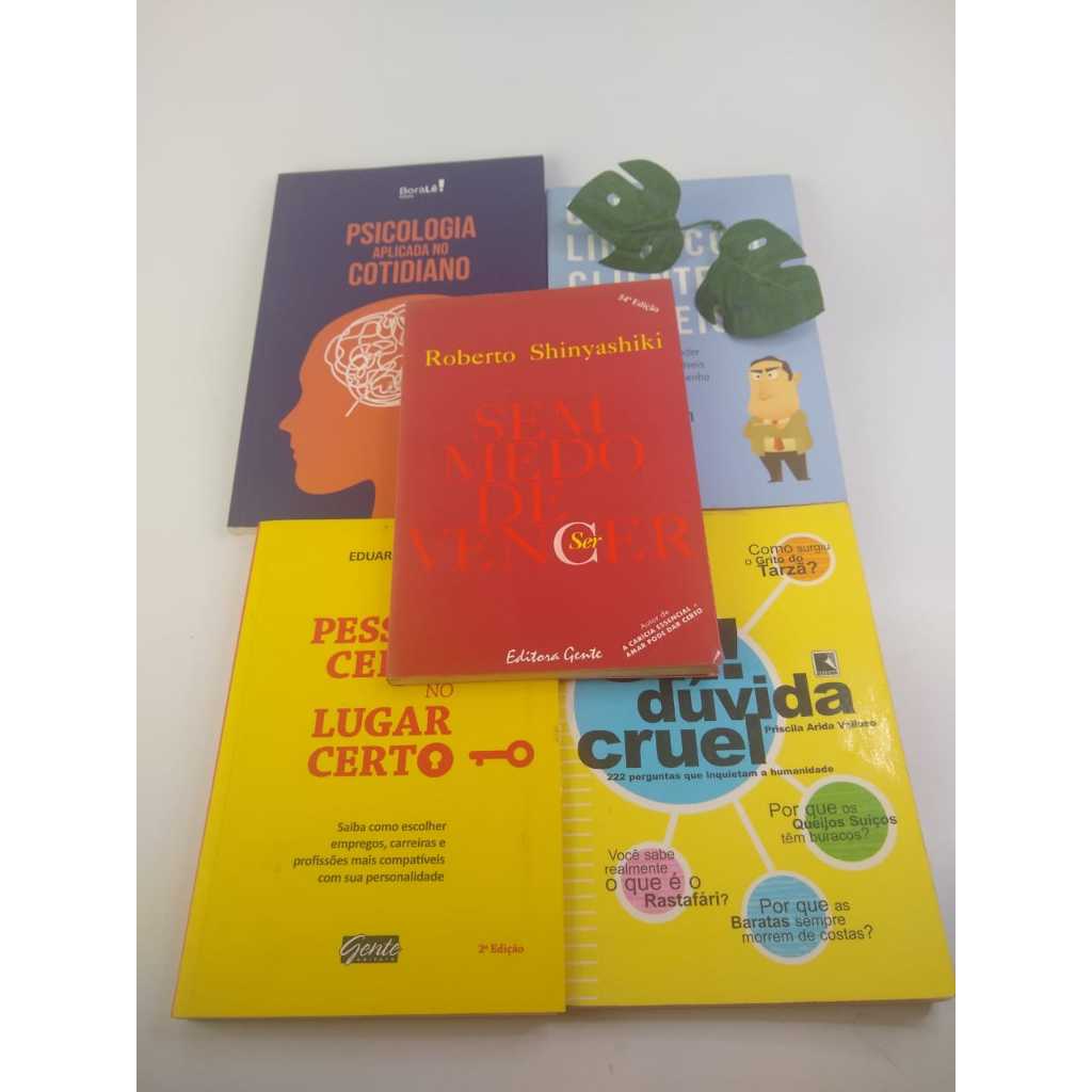Livros Variados de Auto Ajuda - Psicologia