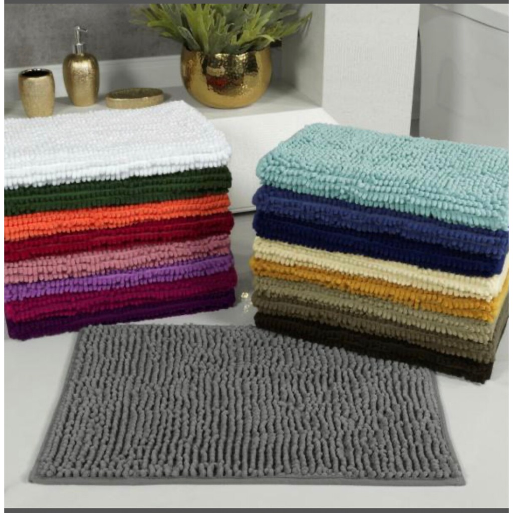 Tapete Para Banheiro Bolinha Antiderrapante Extra Macio 58X38 cm em Oferta na Shopee