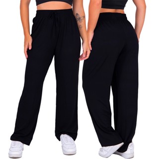Calça de Yoga de Viscose Soltinha