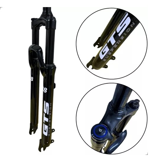 Garfo Suspensao Aro 29 C/ Trava Gts Canela Grossa