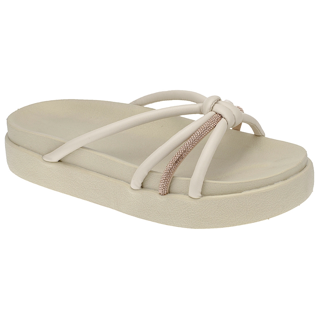Sandália Papete Feminina Chinelo Birken Leve Rasteirinha Plana Plataforma Confortável Moda Casual