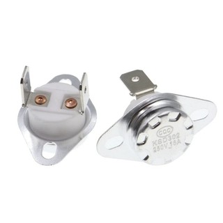 PAR TERMOSTATO KSD302 250V 16A 75°C ou 92°C