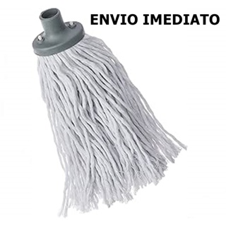 Esfregão Refil Mop Úmido Rosca Universal Algodão - LEVE MAIS POR MENOS em Oferta na Shopee