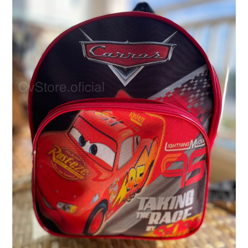 Mochila Escolar Infantil Carros Edição Especial Costas McQueen Filme Menino Criança 30cm Creche Material Volta As Aulas em Oferta na Shopee