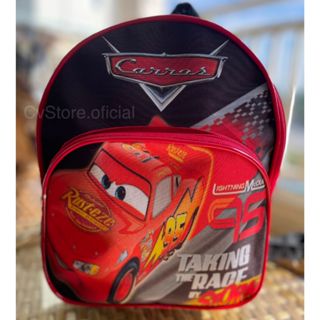 Mochila Escolar Infantil Carros Edição Especial Costas McQueen Filme Menino Criança 30cm Creche Material Volta As Aulas em Oferta na Shopee