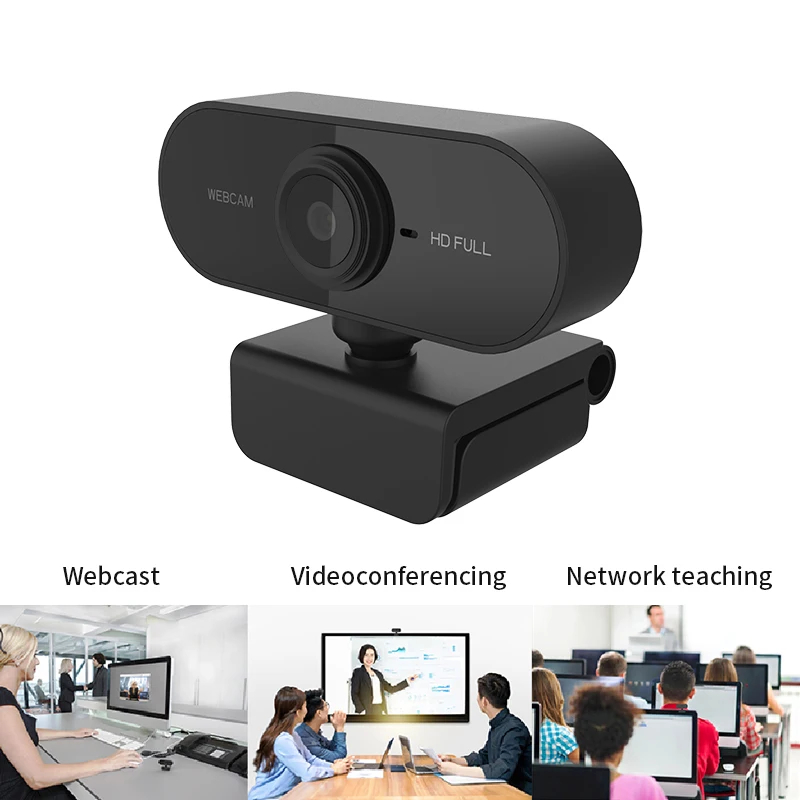 Webcam Full HD USB 1080p - Melhor Custo Benefício!