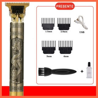 Máquina De Cortar Cabelo Barba Elétrico Profissional, Barbeador em Oferta na Shopee