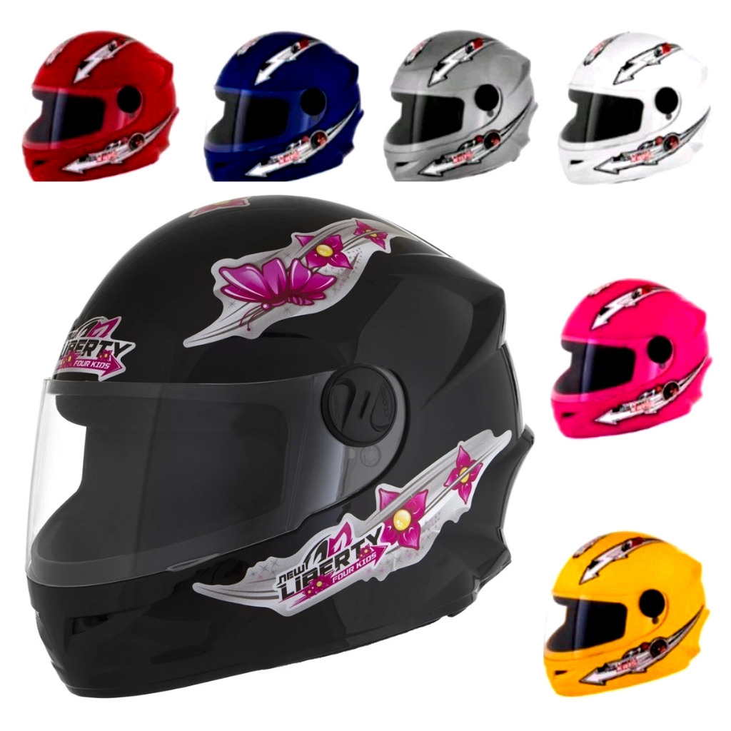 Capacete Moto Infantil Liberty Four Kids Pro Tork MENINO MENINA CRIANÇA ENVIO IMEDIATO em Oferta na Shopee
