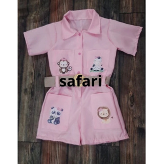 macacao safari menina em Oferta na Shopee