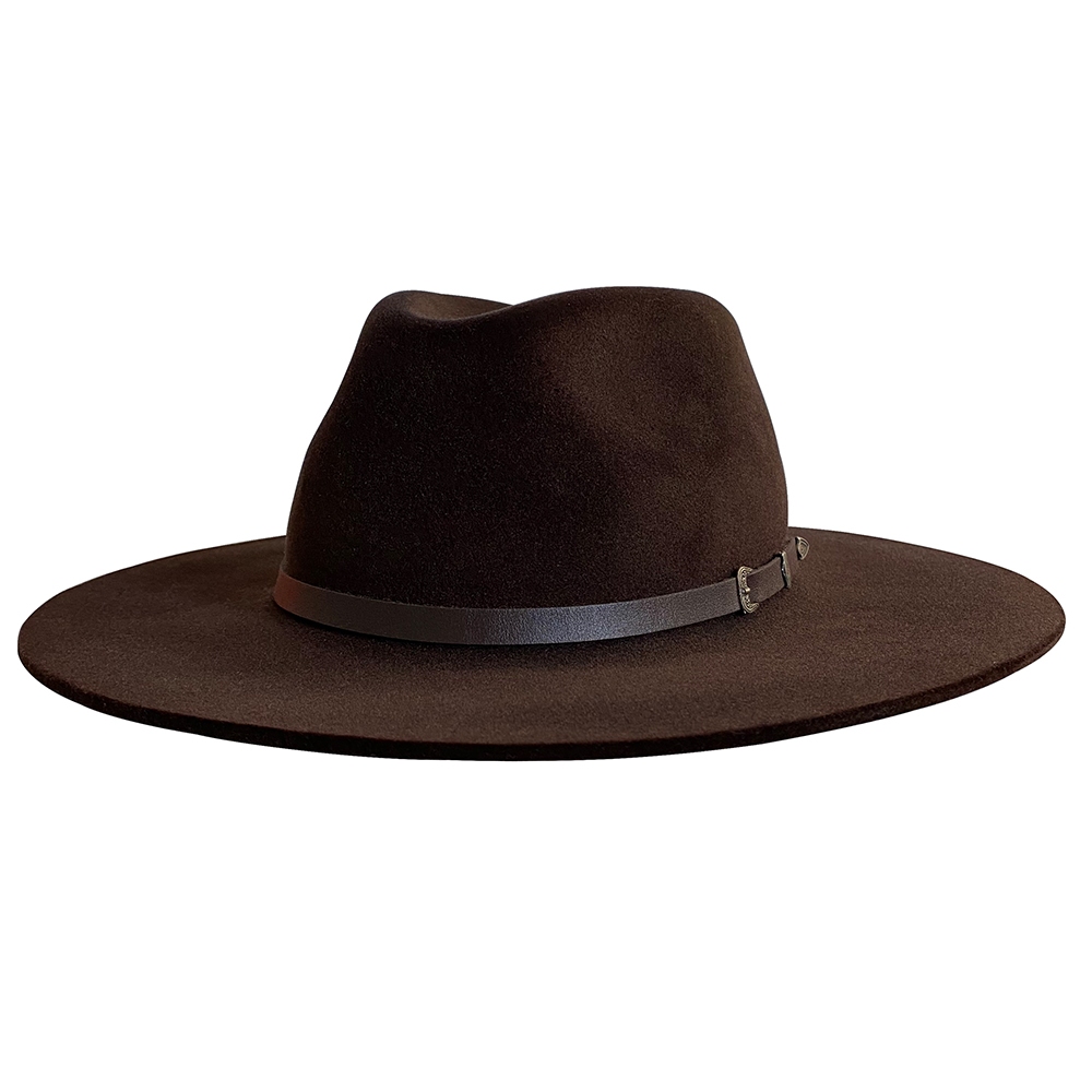 Chapéu Gusttavo Lima Aveludado Fedora Lindo E Estiloso Show Rodeio Marrom Café em Oferta na Shopee