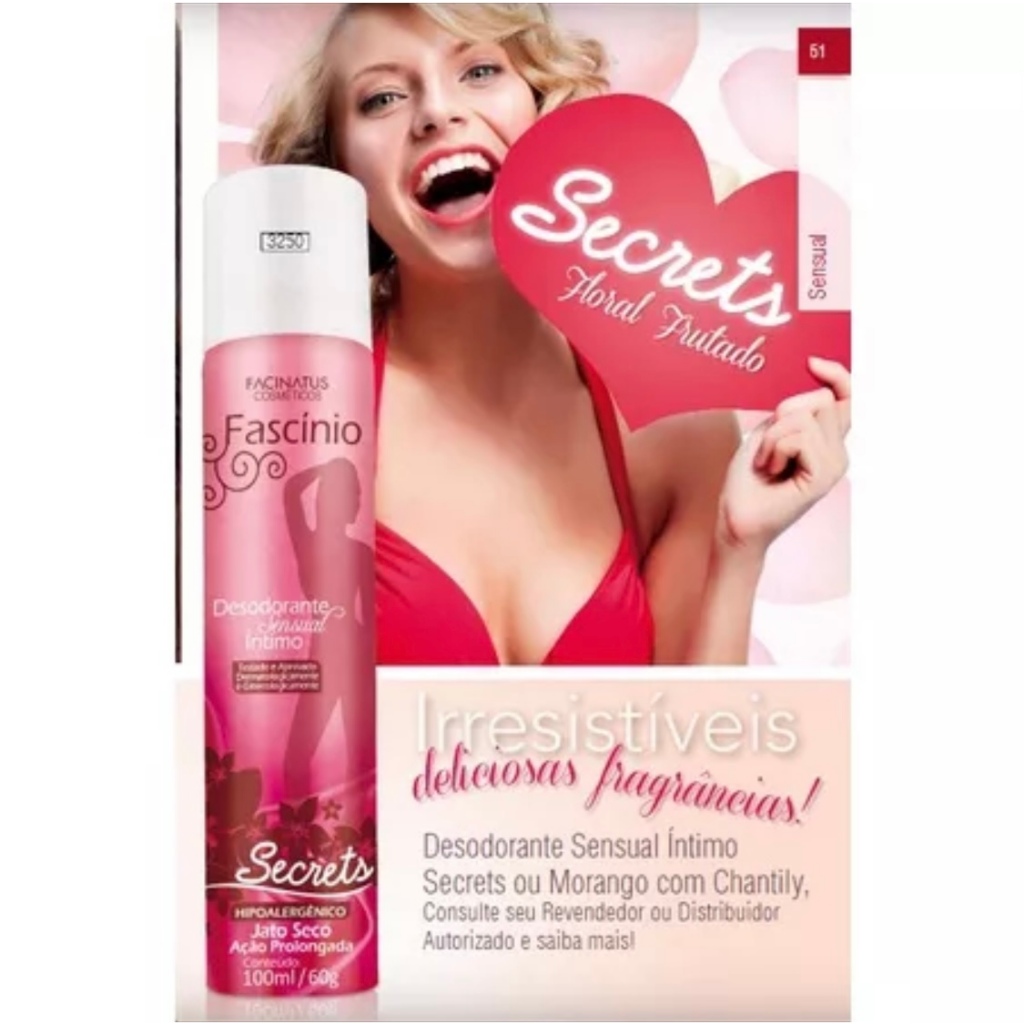 Desodorante Intimo Secrets Facinatus