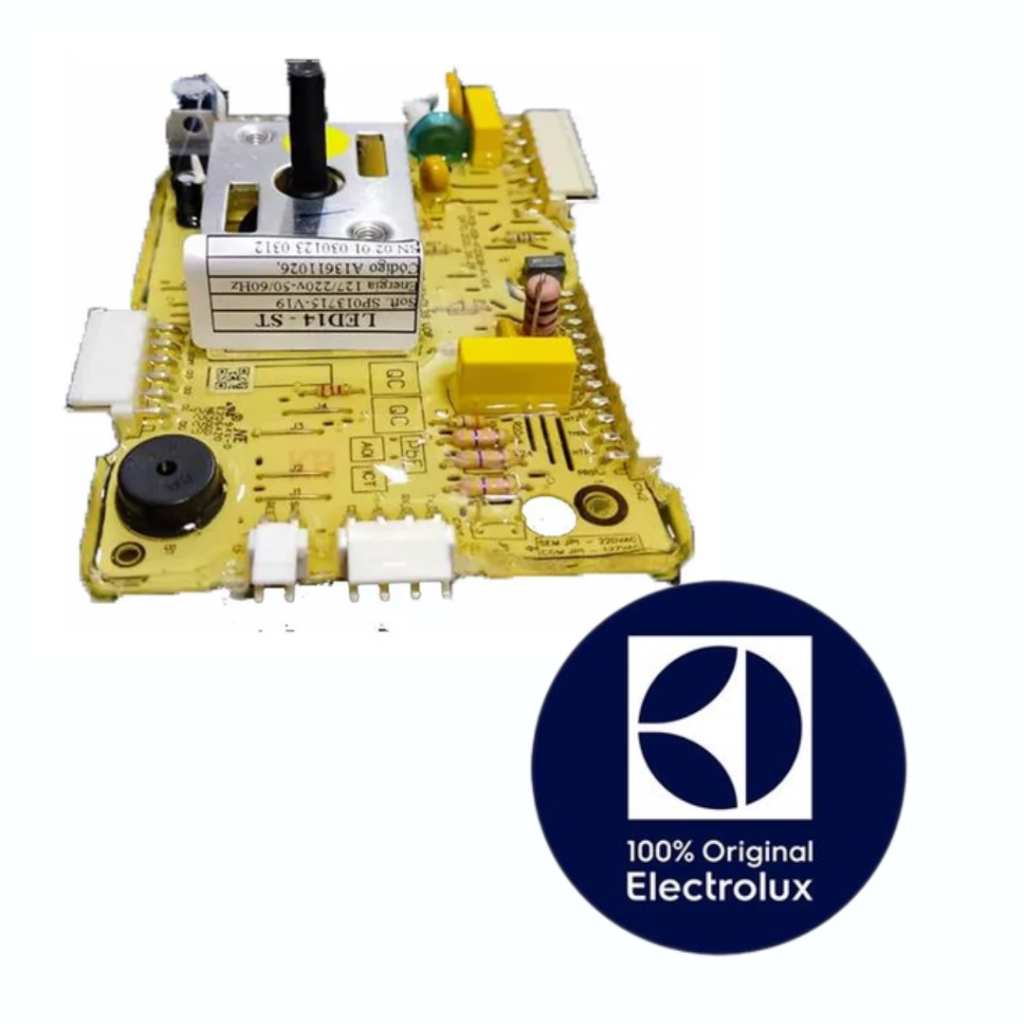 PLACA ELETRONICA LED14 - LAVADORA ELECTROLUX ORIGINAL (BIVOLT)