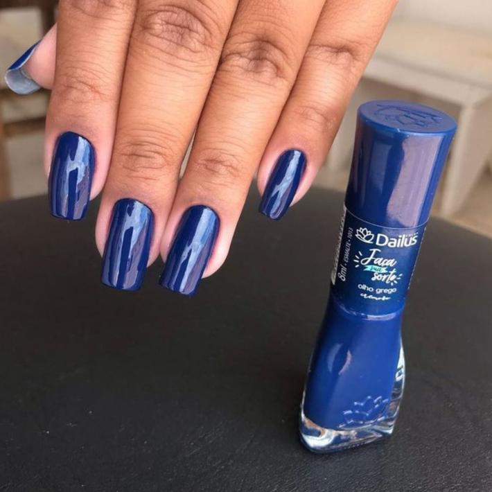 Esmalte Faça Sua Sorte Olho Grego - Dailus em Oferta na Shopee