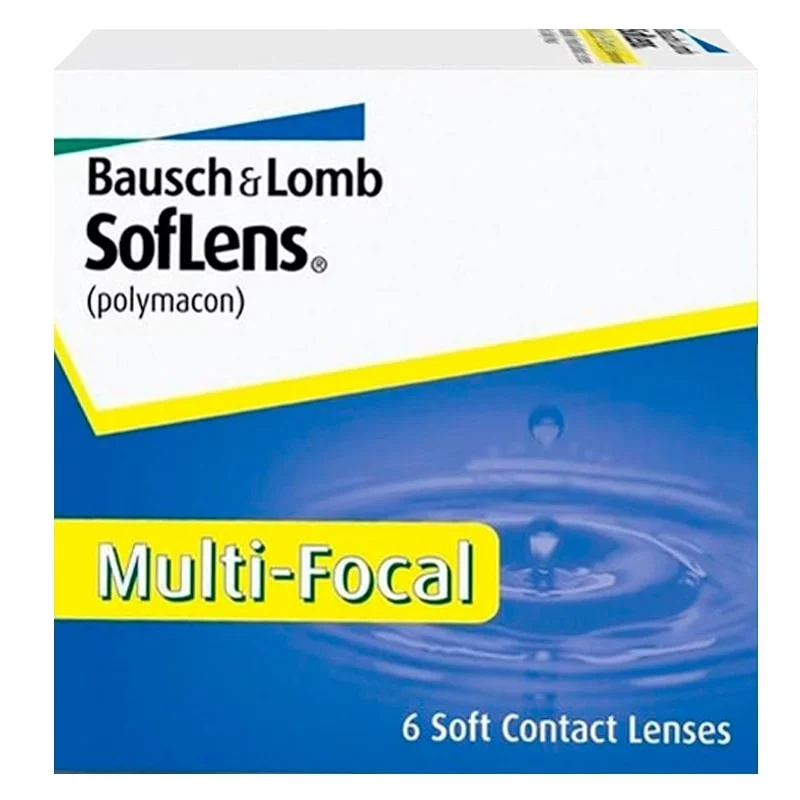 Lentes De Contato Soflens Multifocal - 3 Pares Mensal