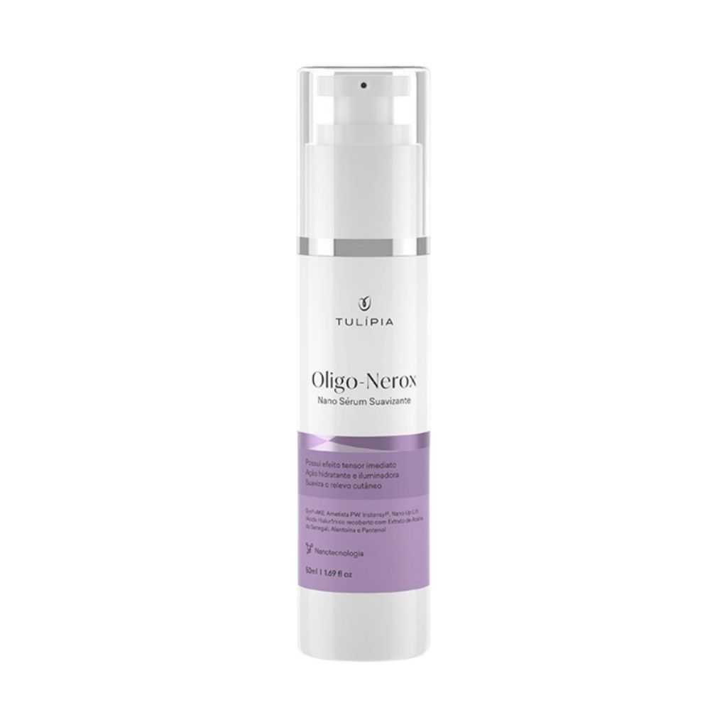 Oligo Nerox Sérum Antirrugas Efeito Tensor Anti-idade Reduz Rugas e Linhas de Expressão Tulipia 50ml
