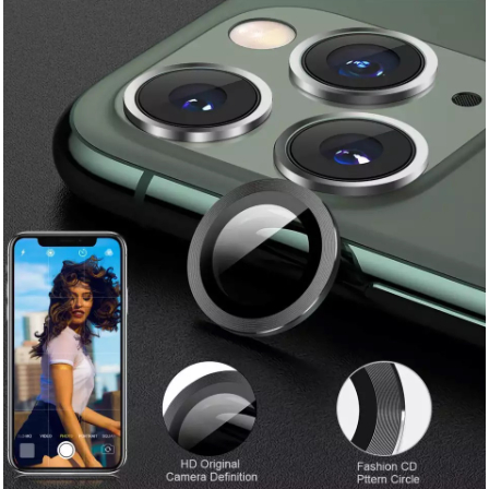 Kit Películas Lente Para iPhone 15, 15 Plus, 15 Pro, 15 Pro Max Câmera Proteção