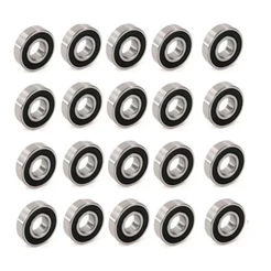 Rolamento De Roda 6301 2rs Kit Com 20 Peças Biz 100/125 Dianteiro e Traseiro - CG 125 Dianteiro.