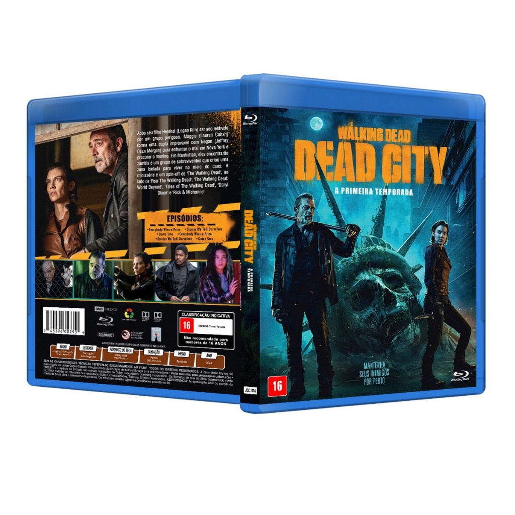 Blu-ray: The Walking Dead - Dead City : A Primeira Temporada DUB/LEG [PERSONALIZADO]