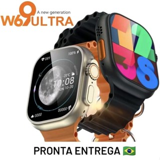 Smartwatch W69 Ultra 49mm Microwear 2GB ROM Série 9 Relógio Inteligente (Case + Pelicula)
