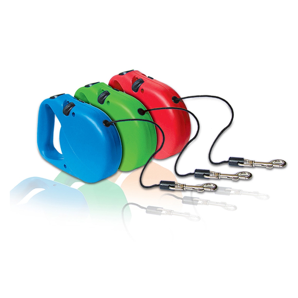 GUIA RETRATIL MEDIO PORTE 5MTS ATE 10KG AMERICAN PET