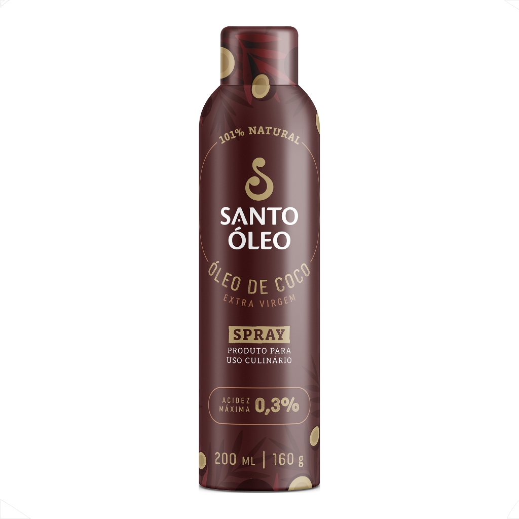 Óleo De Coco Da Película Extra Virgem Spray 200ml em Oferta na Shopee