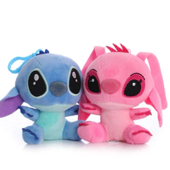 Brinquedos Disney Chaveiro Com 12 Cm Lilo & Plush Doll Pendant