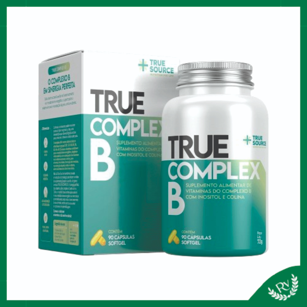 True Complex B (90 Cápsulas) - True Source em Oferta na Shopee