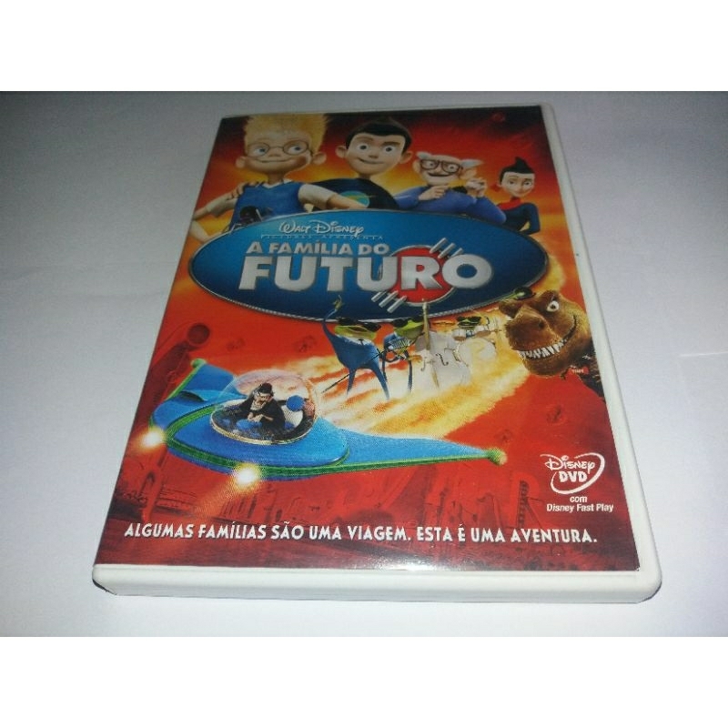 Dvd - A Família do Futuro - 2007 - Animação - Disney - Dublado - Encarte